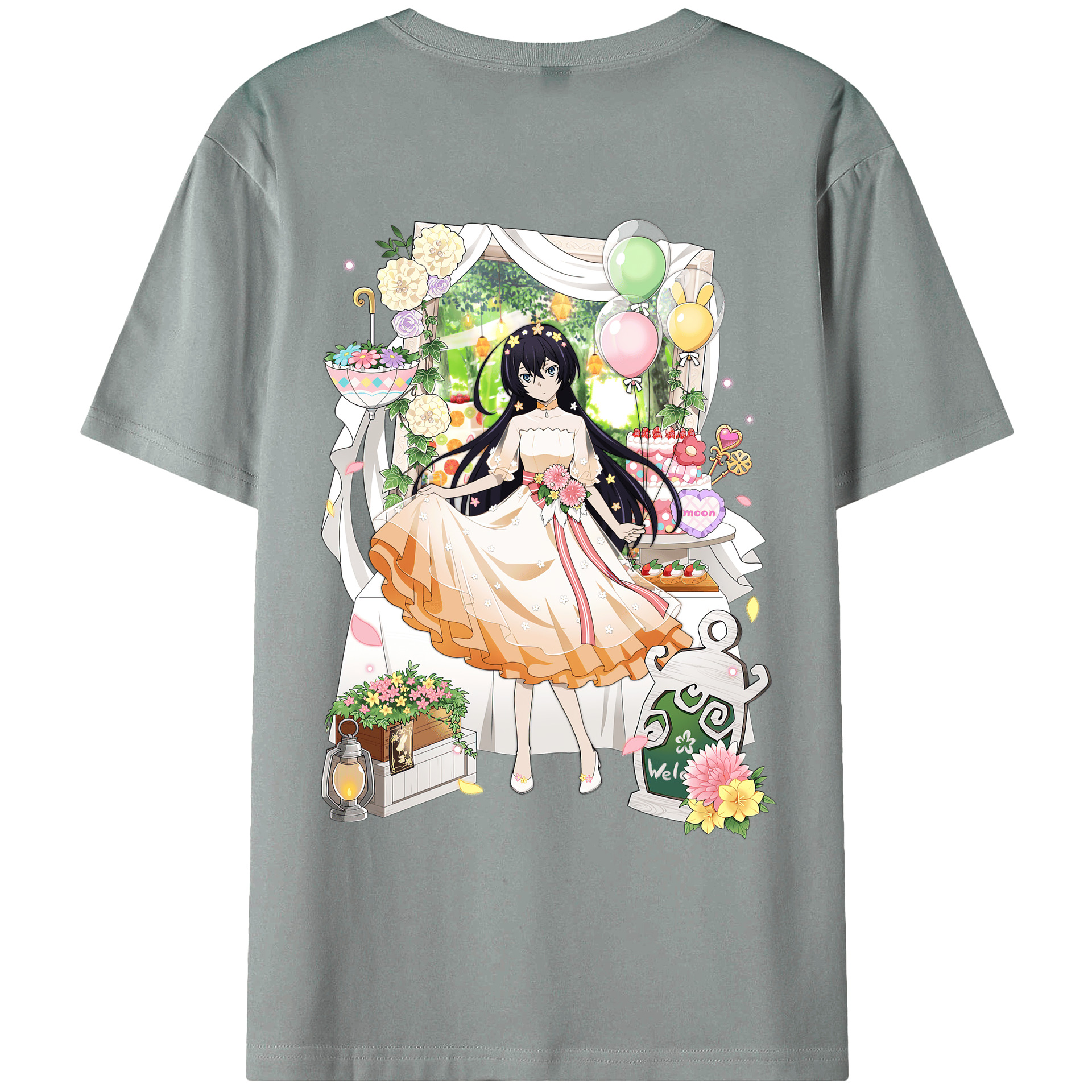 文豪ストレイドッグス Bungo Stray Dogs 綿100％ メンズ半袖Tシャツ（バックプリント） 通気性